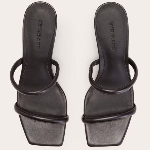 Everlane Double Strap Shoes 6.5 Black - Picture 5 of 12